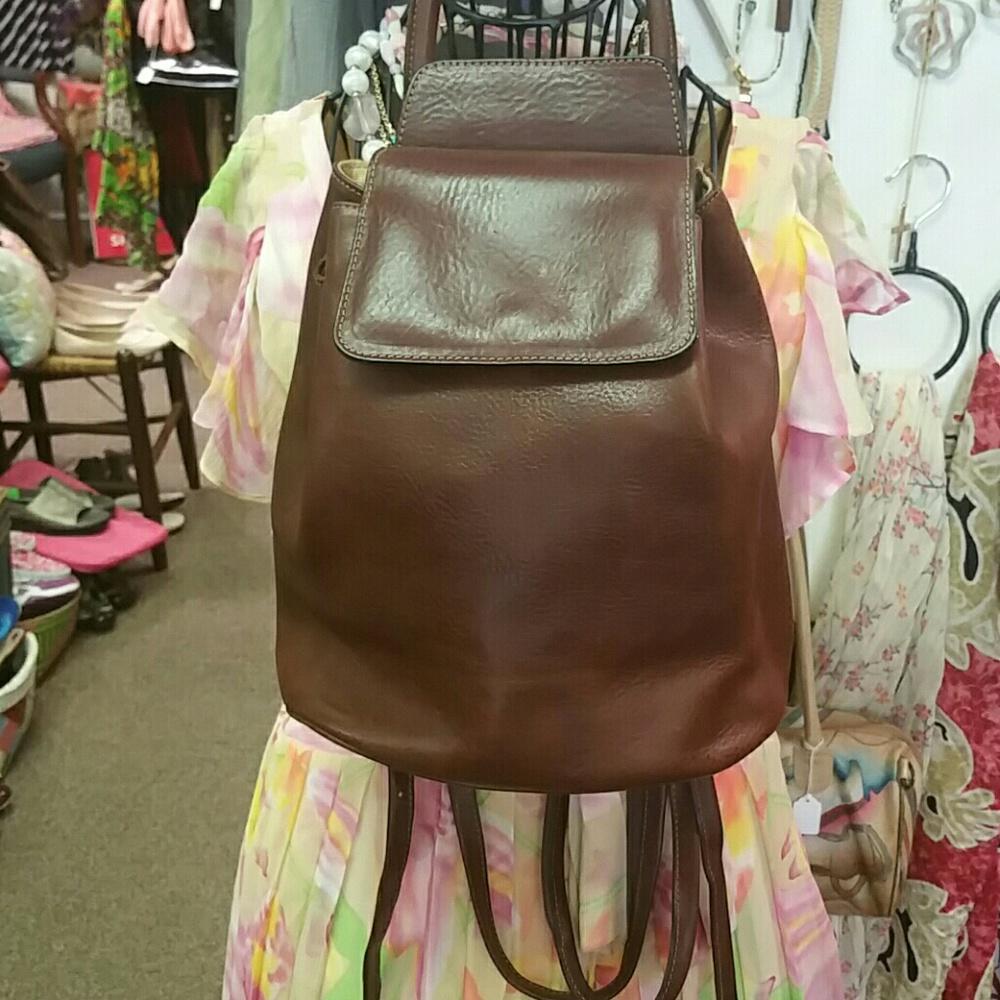 Leather Backpack 10x12